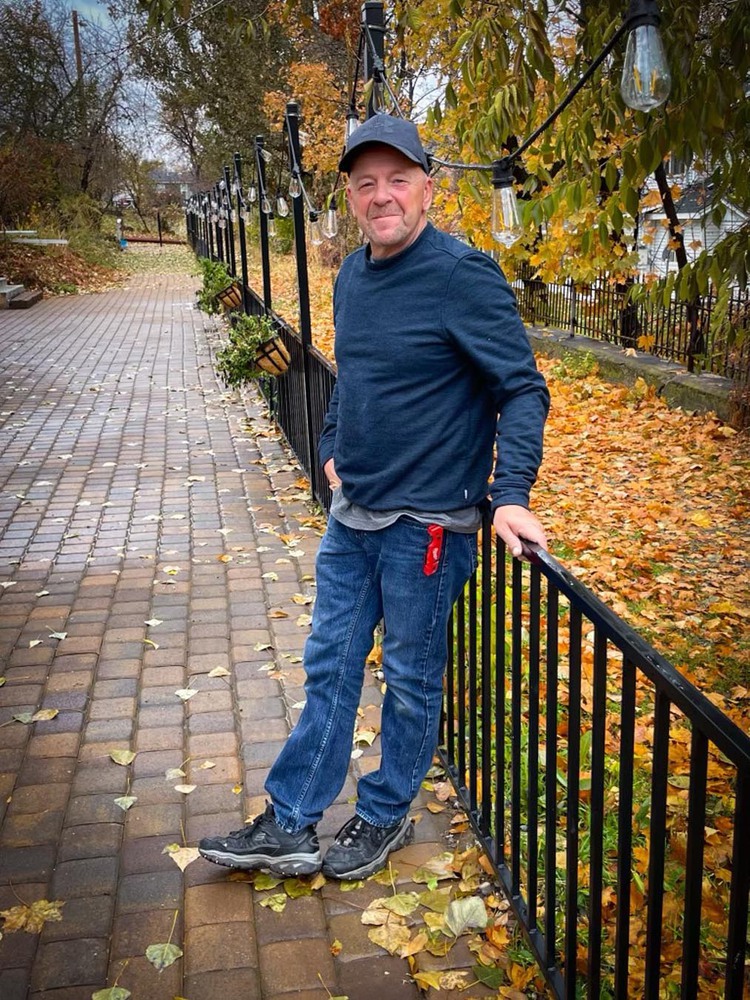 Man standing outdoors