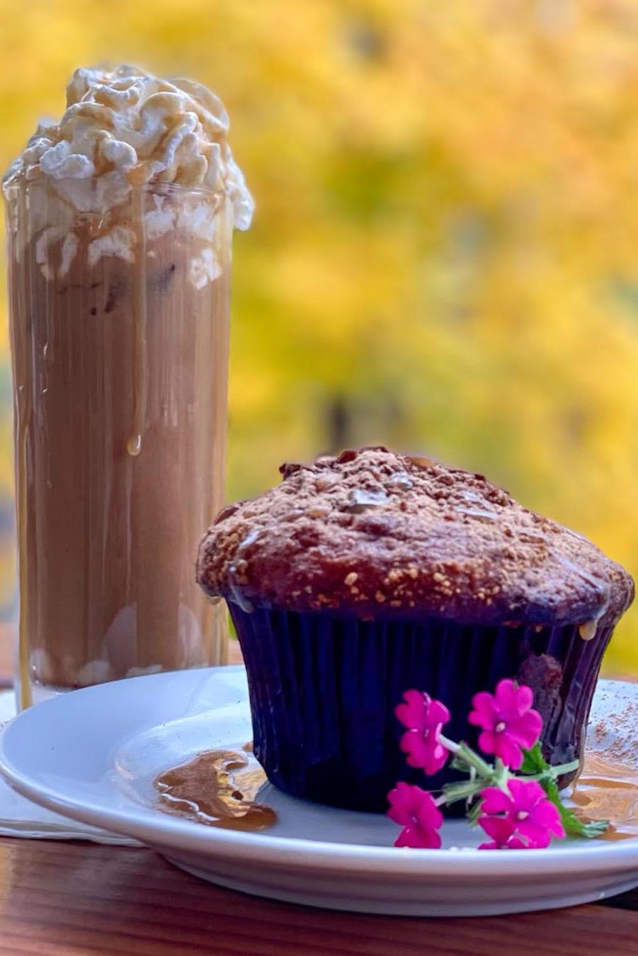 Coffee and muffin